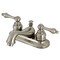 Kingston Brass KB608ALB 4" Centerset Bathroom Faucet, Brushed Nickel KB608ALB - alternate 1